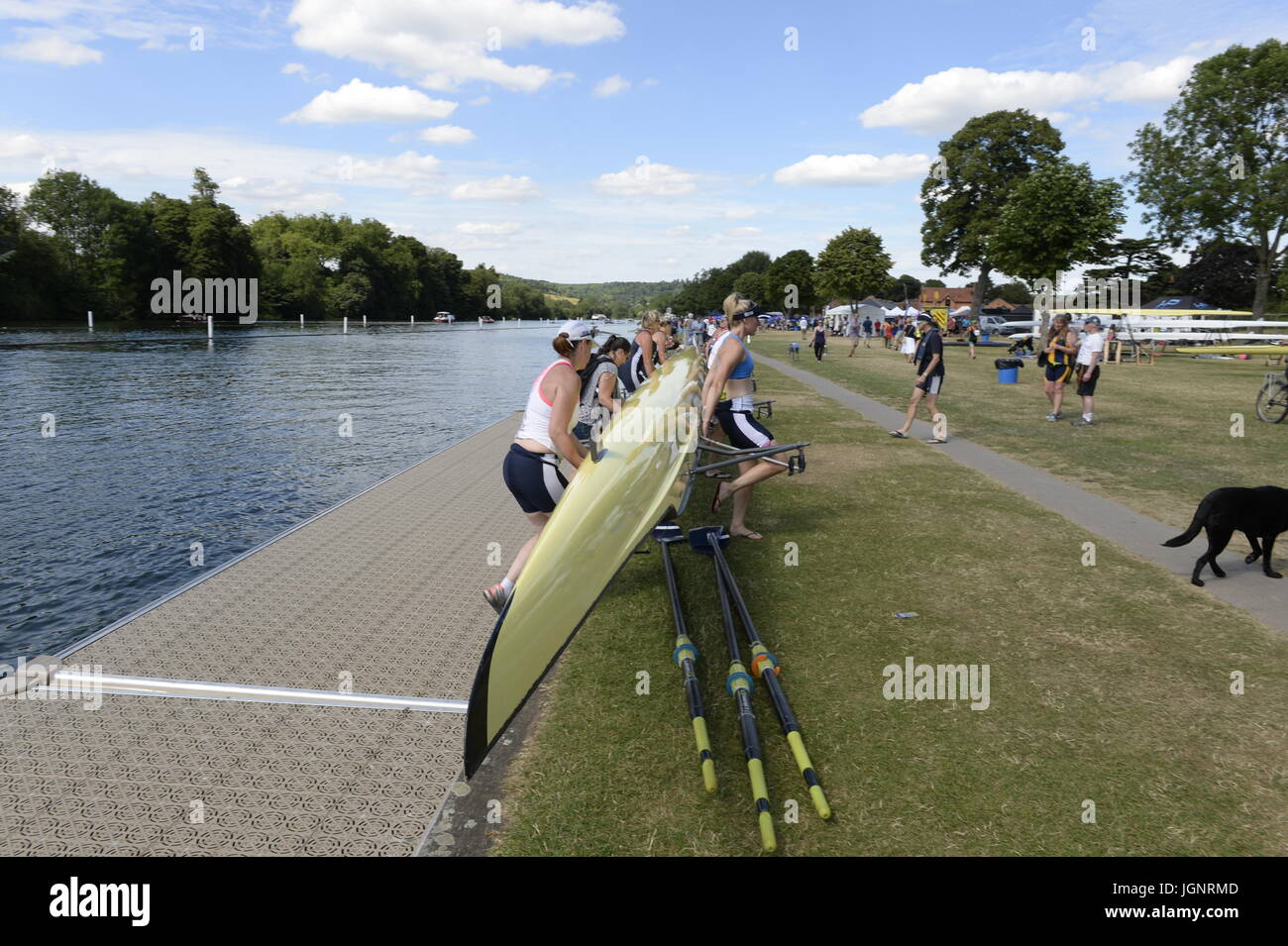 Henley on Thames, Regno Unito. 8 lug 2017. Henley on Thames 2017 Regata Credito: David Hammant/Alamy Live News Foto Stock