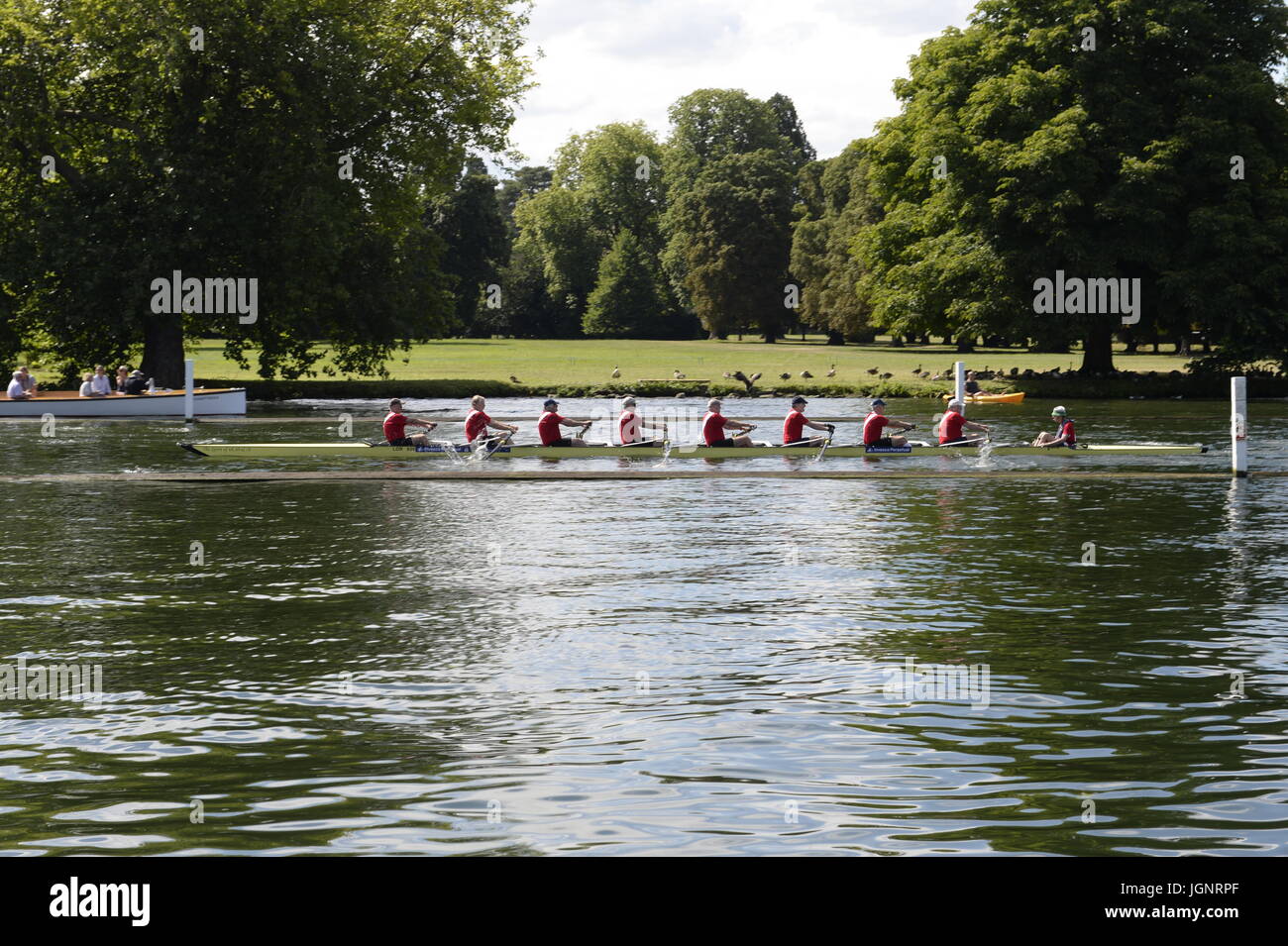 Henley on Thames, Regno Unito. 8 lug 2017. Henley on Thames 2017 Regata Credito: David Hammant/Alamy Live News Foto Stock