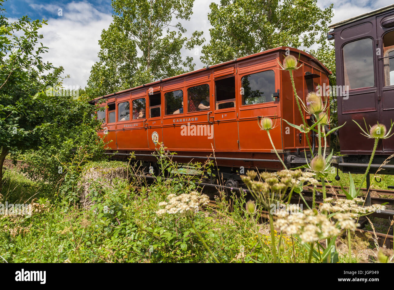 Mid-Suffolk Light Railway Foto Stock