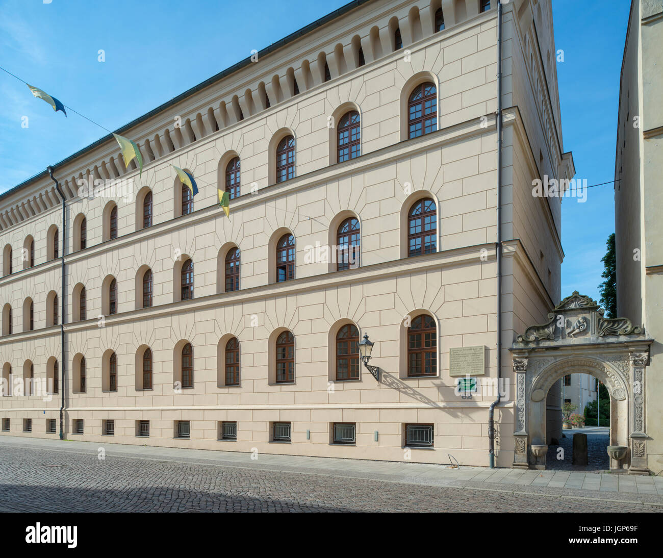 Alma Mater Leucorea, Università, 1502, sito di Lutero, Lutero e Melantone come insegnanti, oggi Martin Luther University Foto Stock