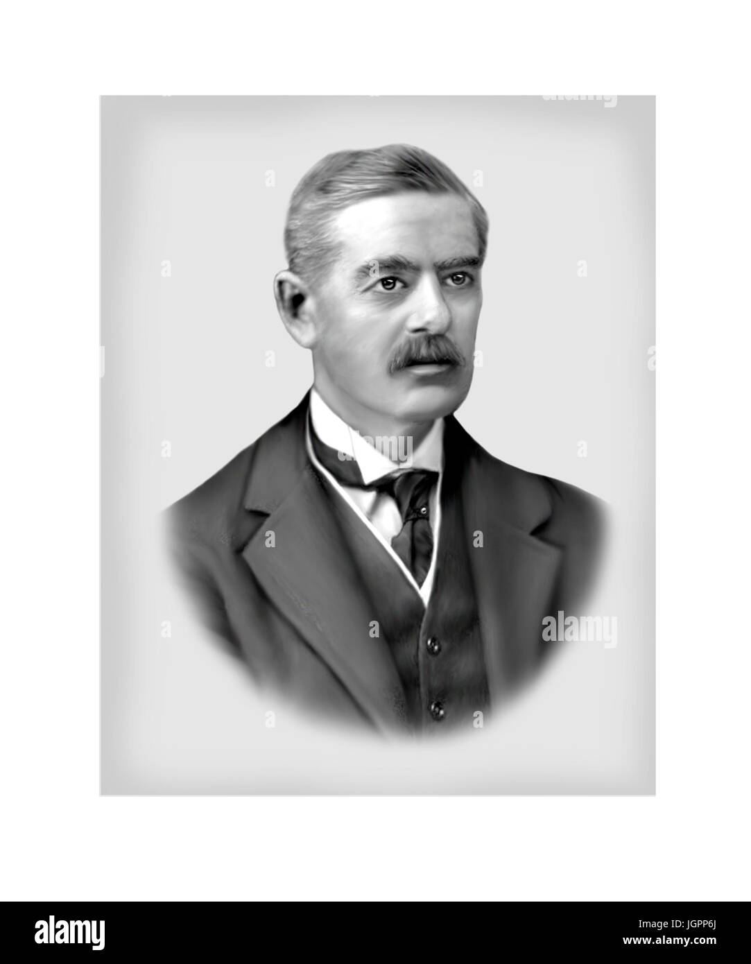 Neville Chamberlain, 1869 - 1940, uomo politico britannico Foto Stock