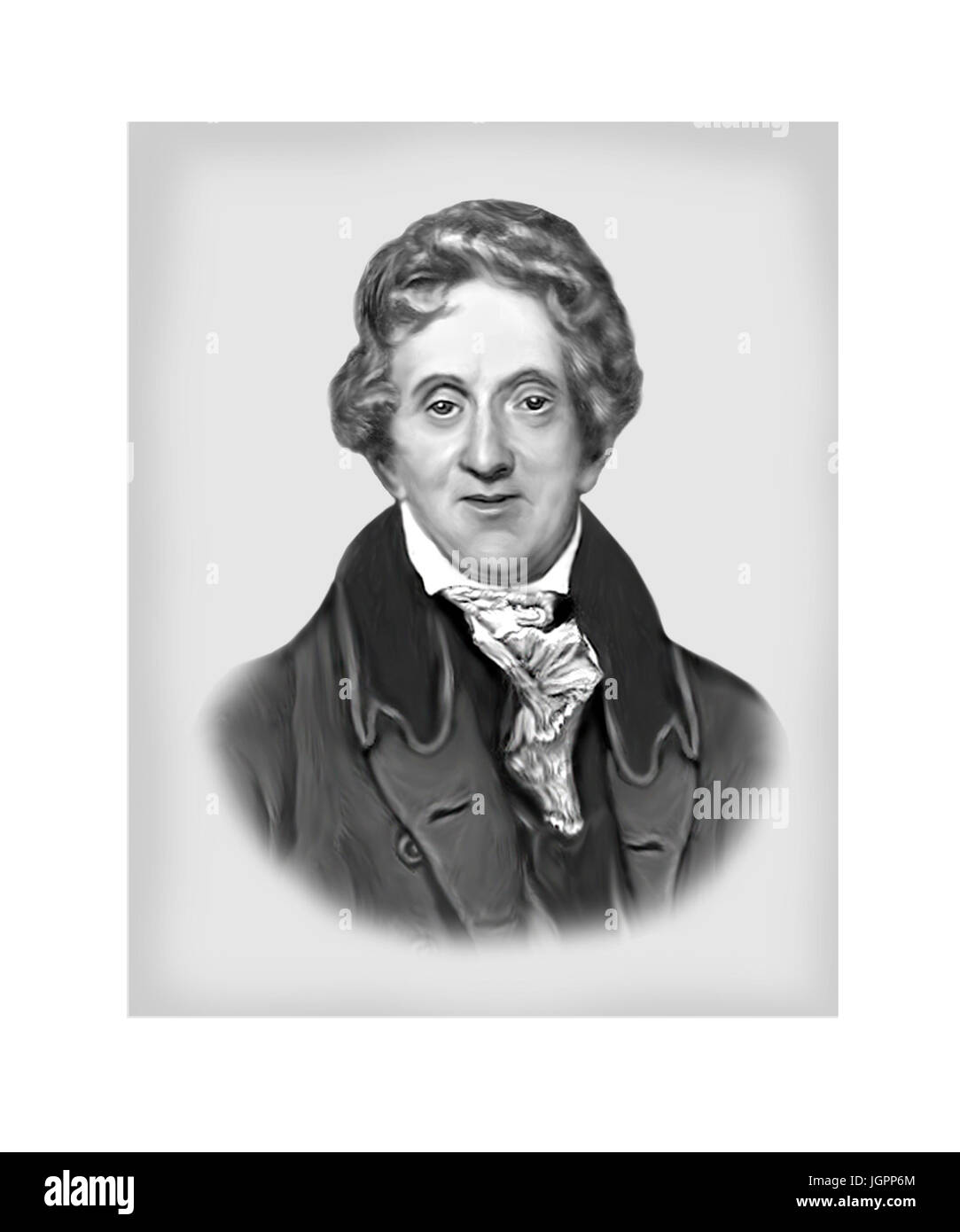 Sir John Soane, 1753 - 1837, architetto inglese Foto Stock