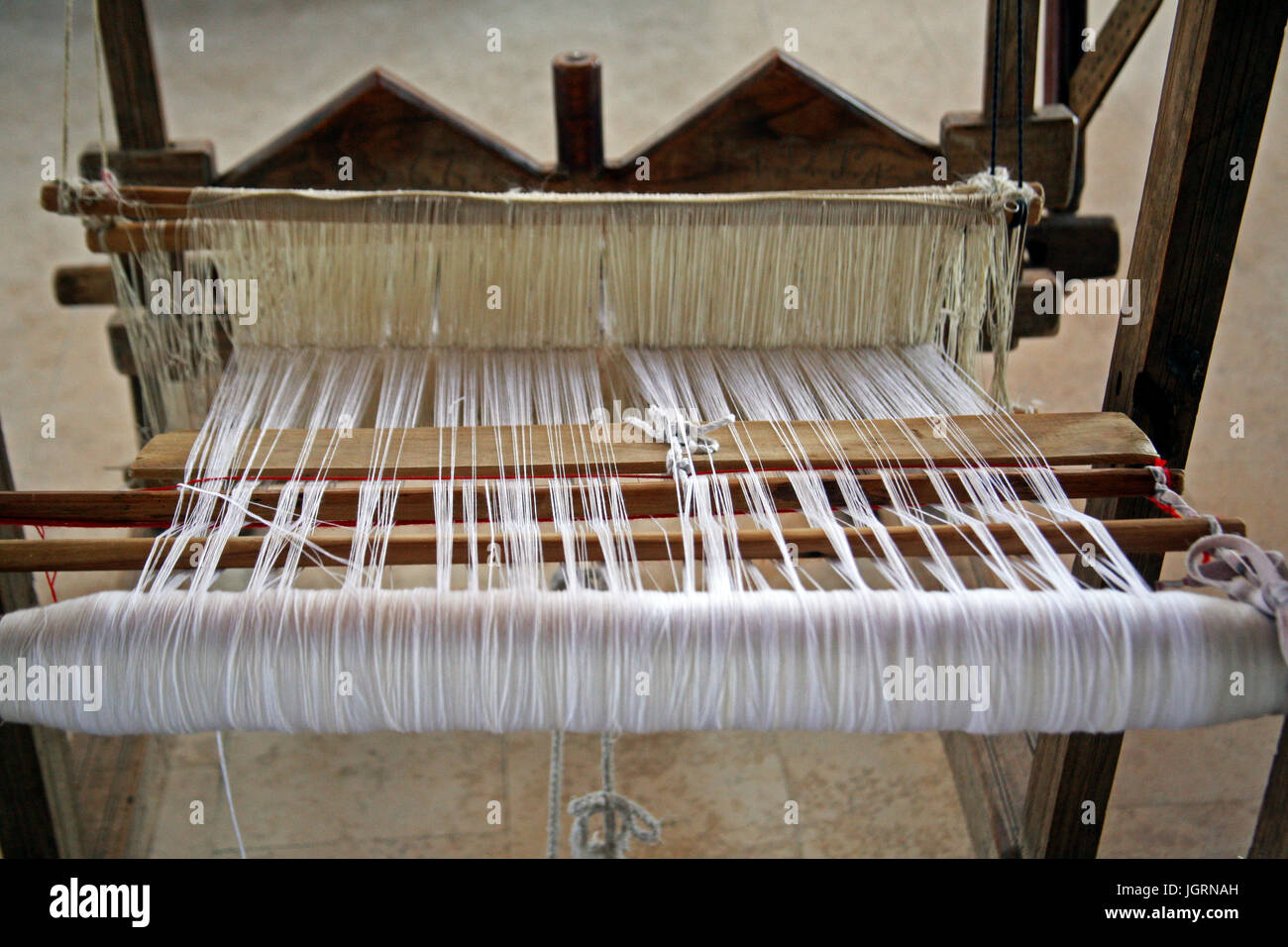 Telaio per tessitura,Slavonia,croazia,l'Europa,3 Foto Stock