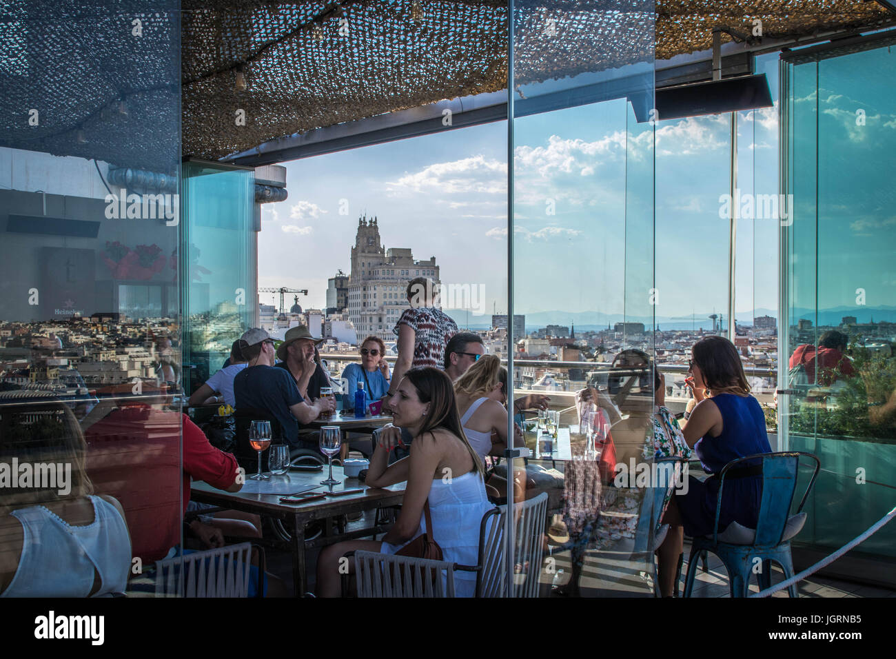 Circulo de Bellas Artes Foto Stock