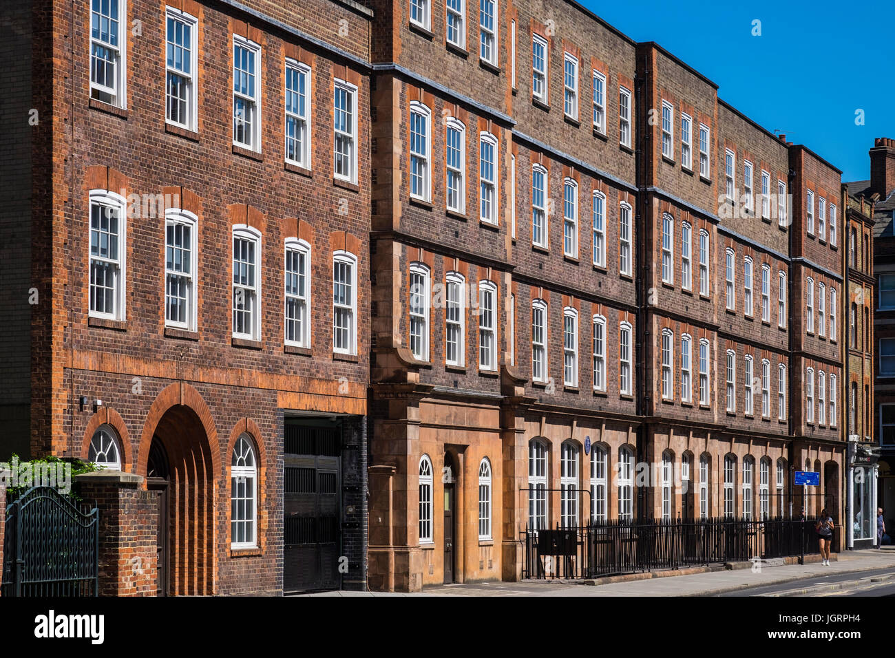 La London School of Hygiene & Tropical Medicine è un ente pubblico di ricerca Università, Bloomsbury, Camden, London, England, Regno Unito Foto Stock
