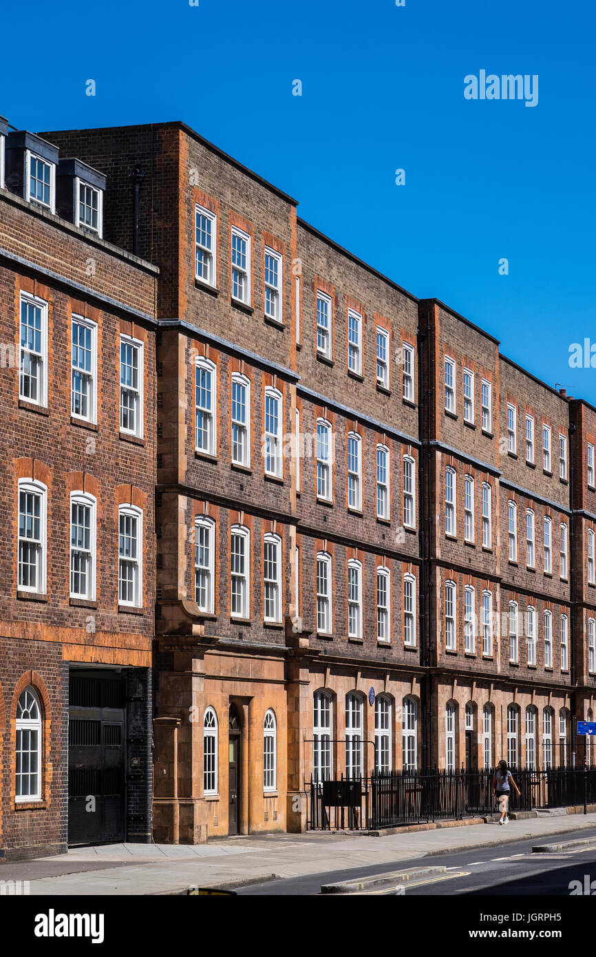 La London School of Hygiene & Tropical Medicine è un ente pubblico di ricerca Università, Bloomsbury, Camden, London, England, Regno Unito Foto Stock