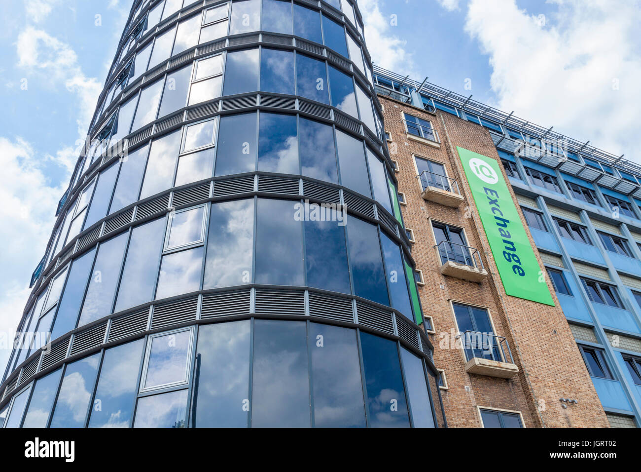 IQ Exchange student accommodation, Nottingham, Inghilterra, Regno Unito Foto Stock