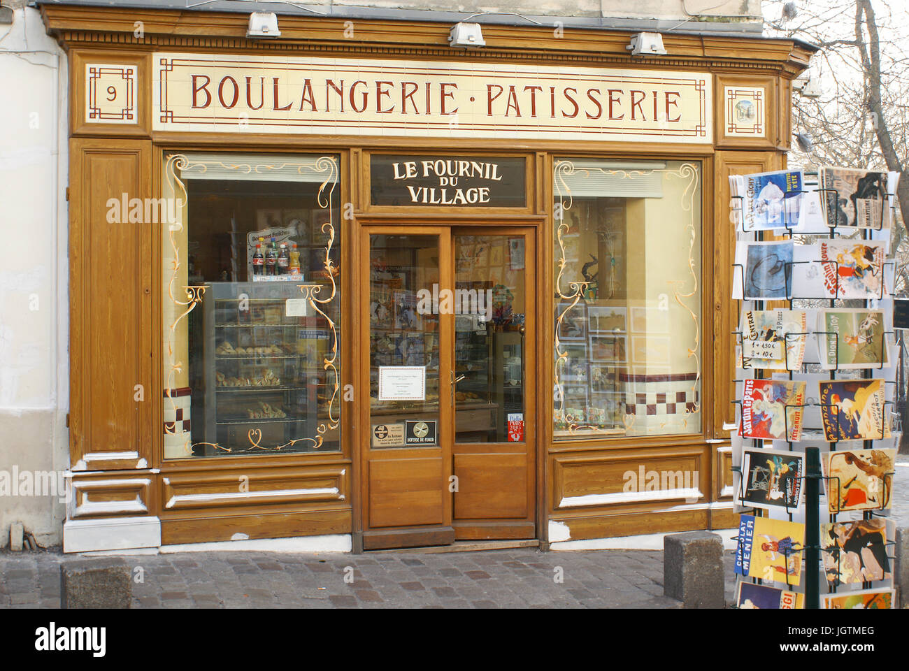 La Butte Montmartre, 18° arrondissement, Ile-de-France, Francia Foto Stock