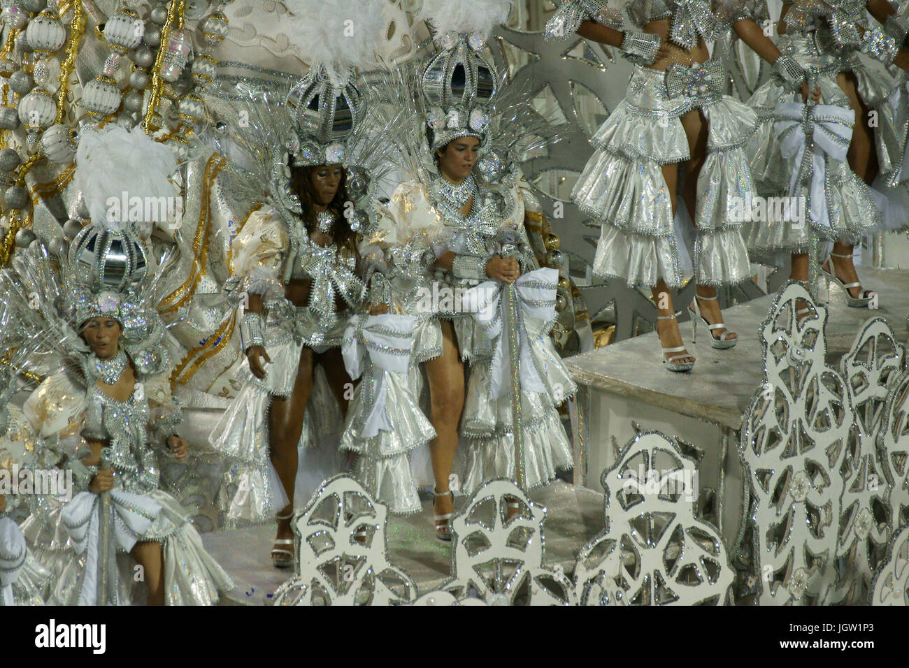 Imperatriz, Carnevale, Rio de Janeiro, Brasile Foto Stock