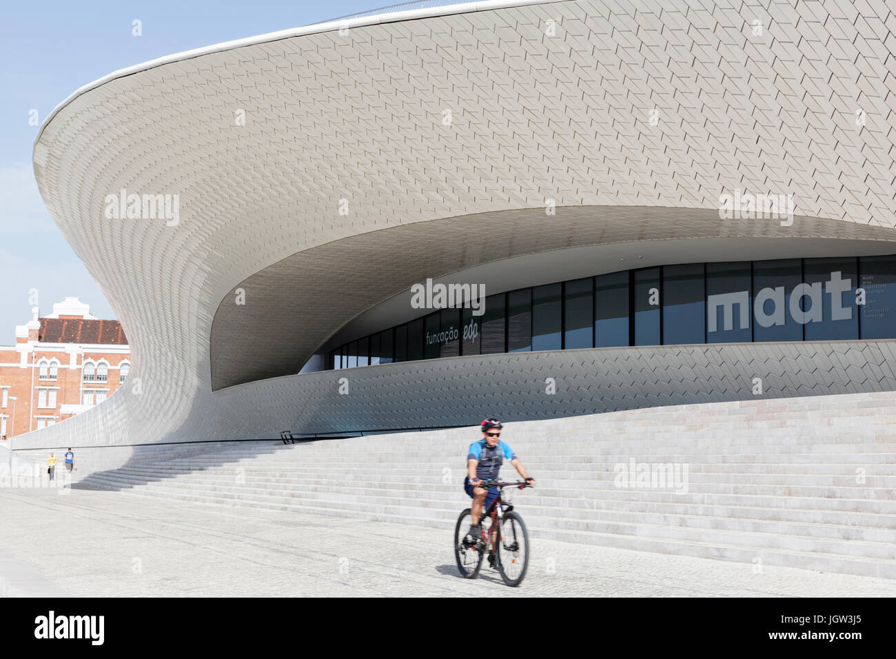 MAAT, il museo di arte, architettura e tecnologia a Lisbona, Portogallo. Foto Stock