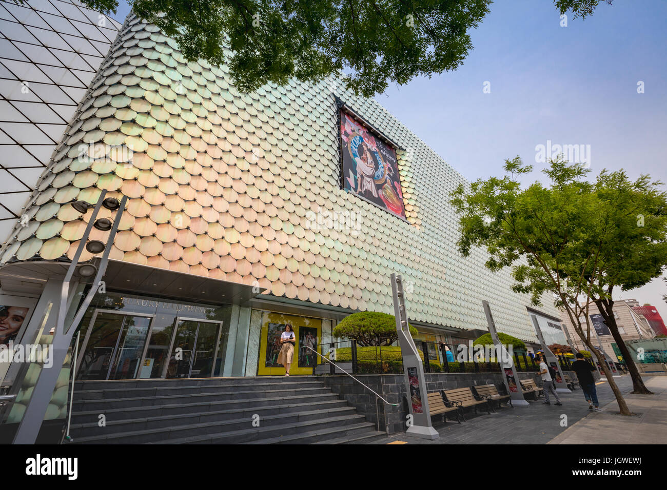 Jun 19, 2017 Galleria Department Store noto come il più popolare di lusso brand Fashion Mall a Seoul, Corea del Sud - famoso punto di riferimento Foto Stock