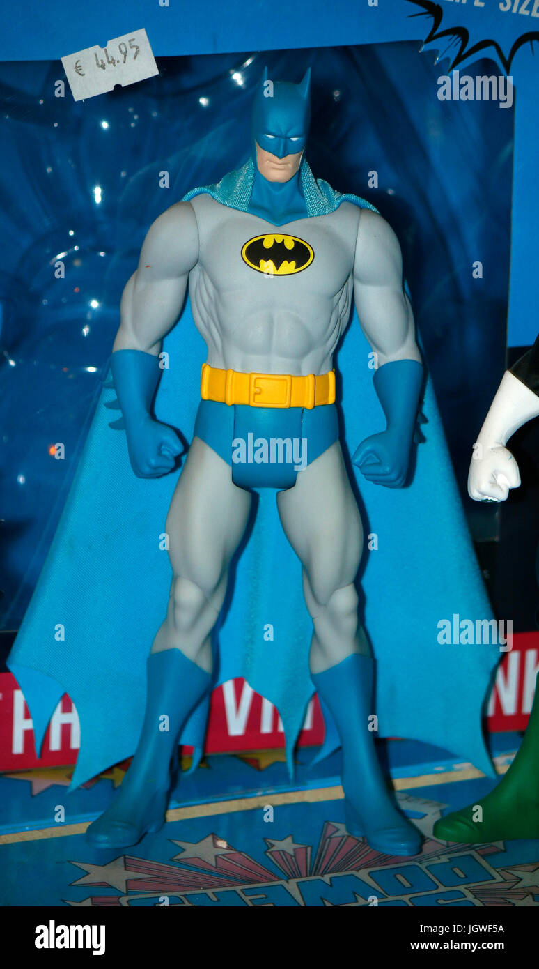 Batman Comicfigur, Berlino. Foto Stock