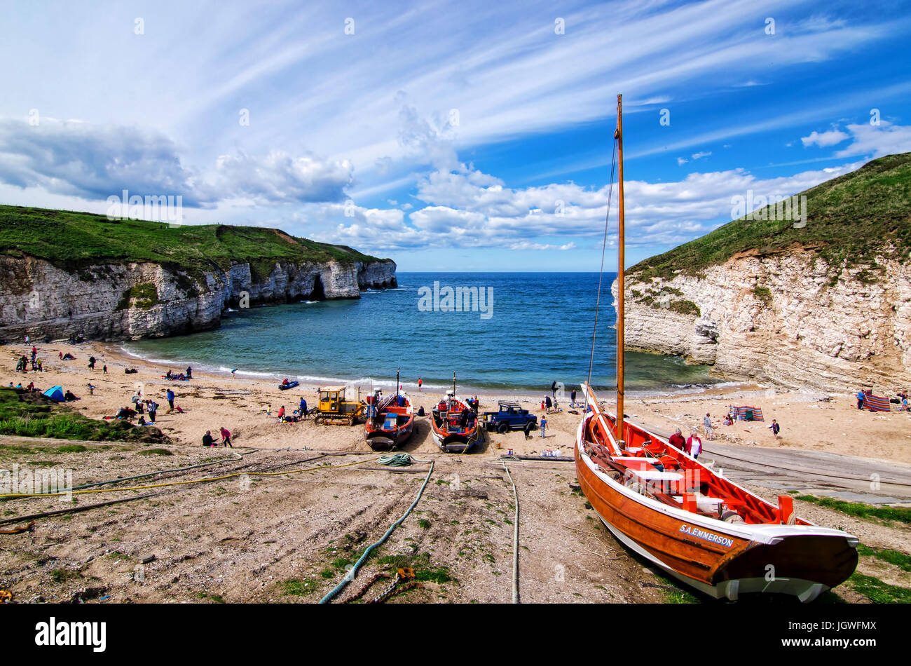 Flamborough Foto Stock