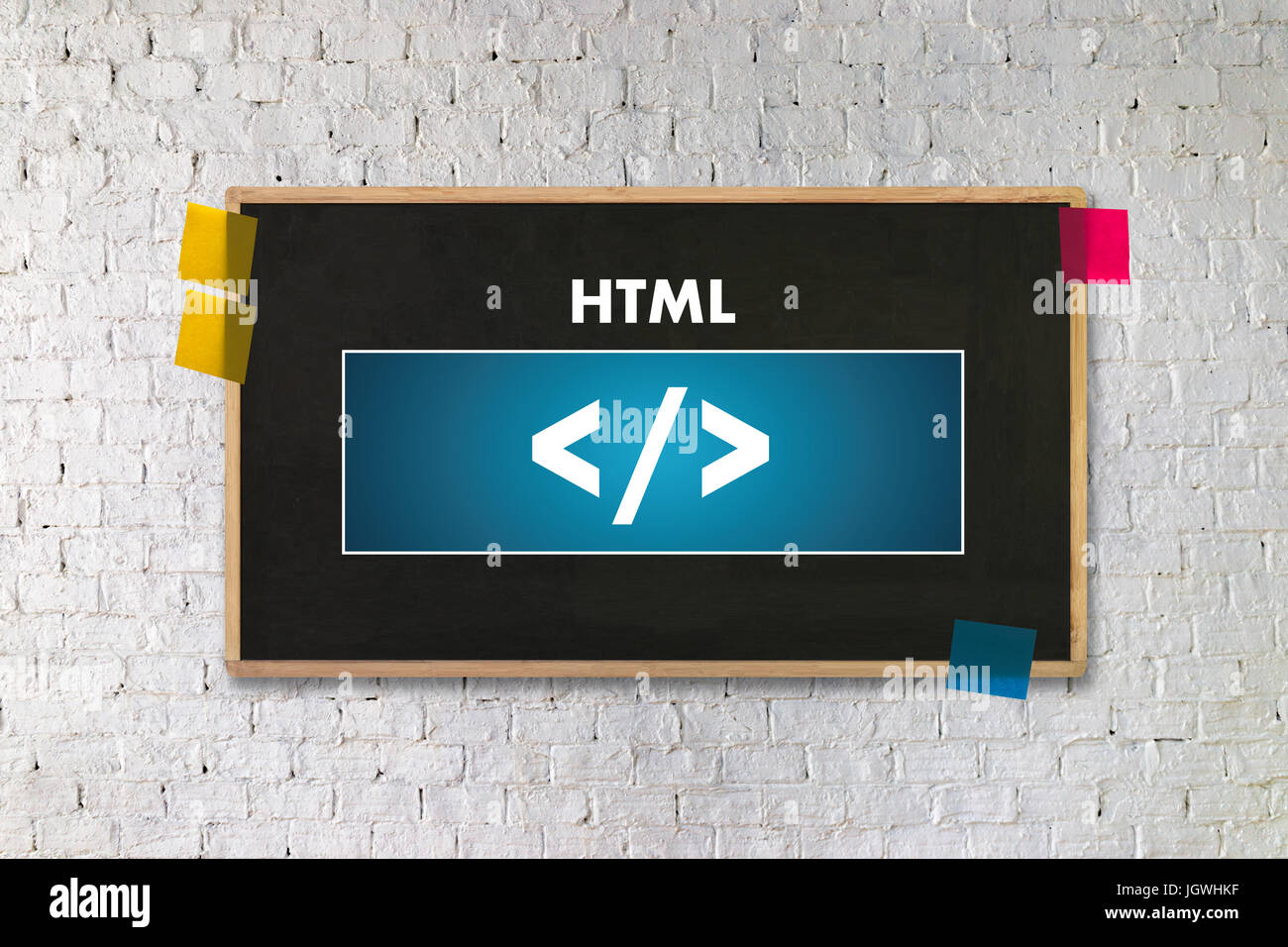 PHP sviluppatore HTML Codice Web design lavoro programmatore in un software di programmazione per lo sviluppo del cyberspazio di codifica Foto Stock