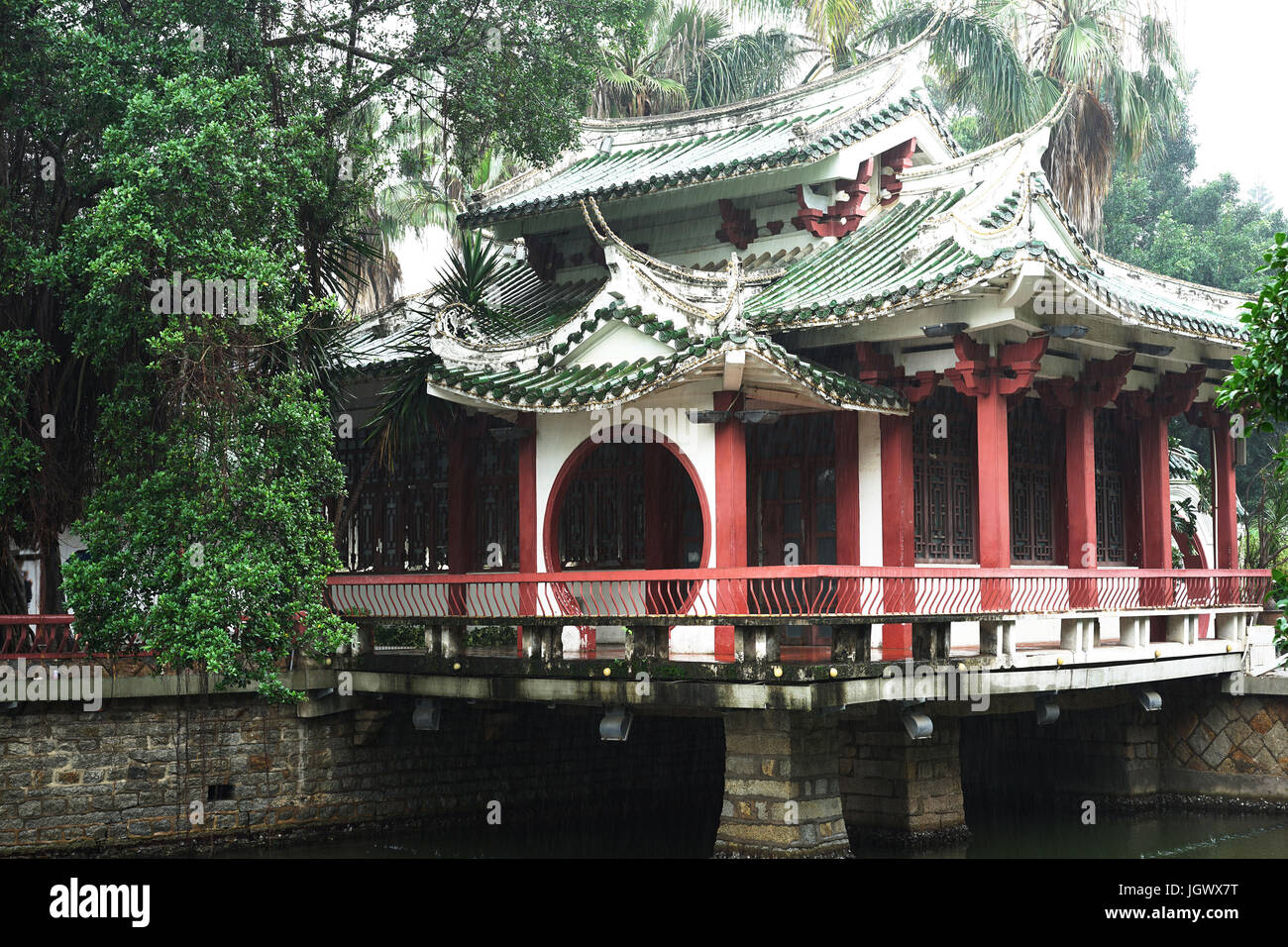 Isola di Gulangyu, Fujian, Xiamen, Cina Foto Stock
