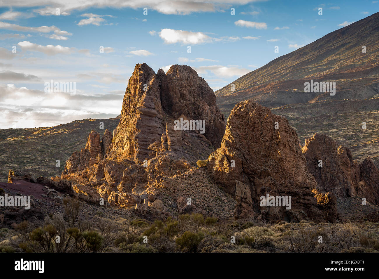 El Teide riserva nazionale, Tenerife Foto Stock