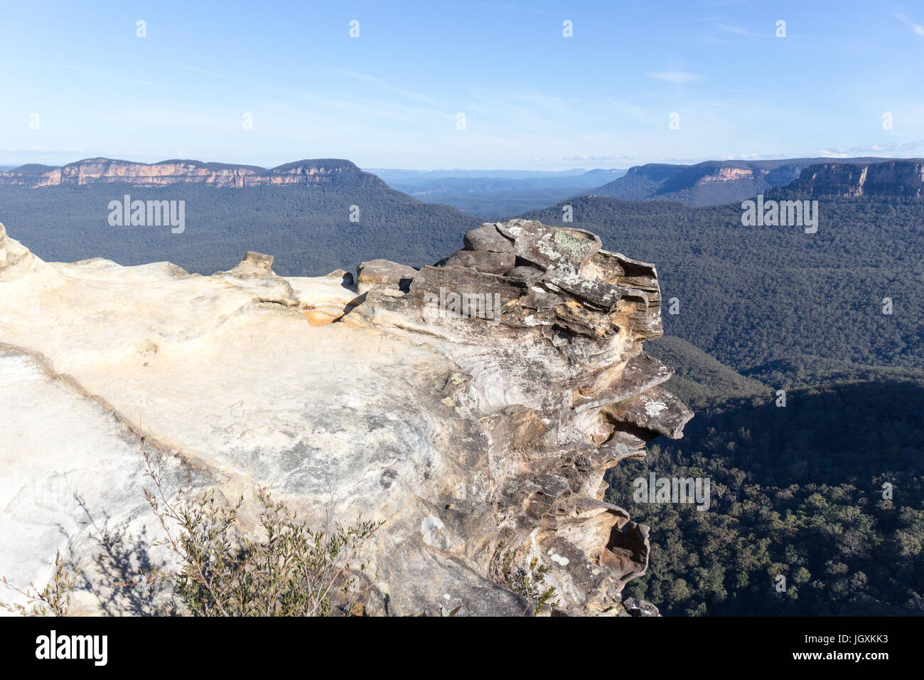 Il Blue Mountains, Nuovo Galles del Sud, Australia Foto Stock