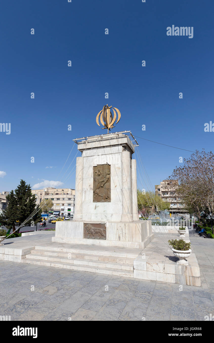 L Imam Khomeini square, Teheran, Iran Foto Stock