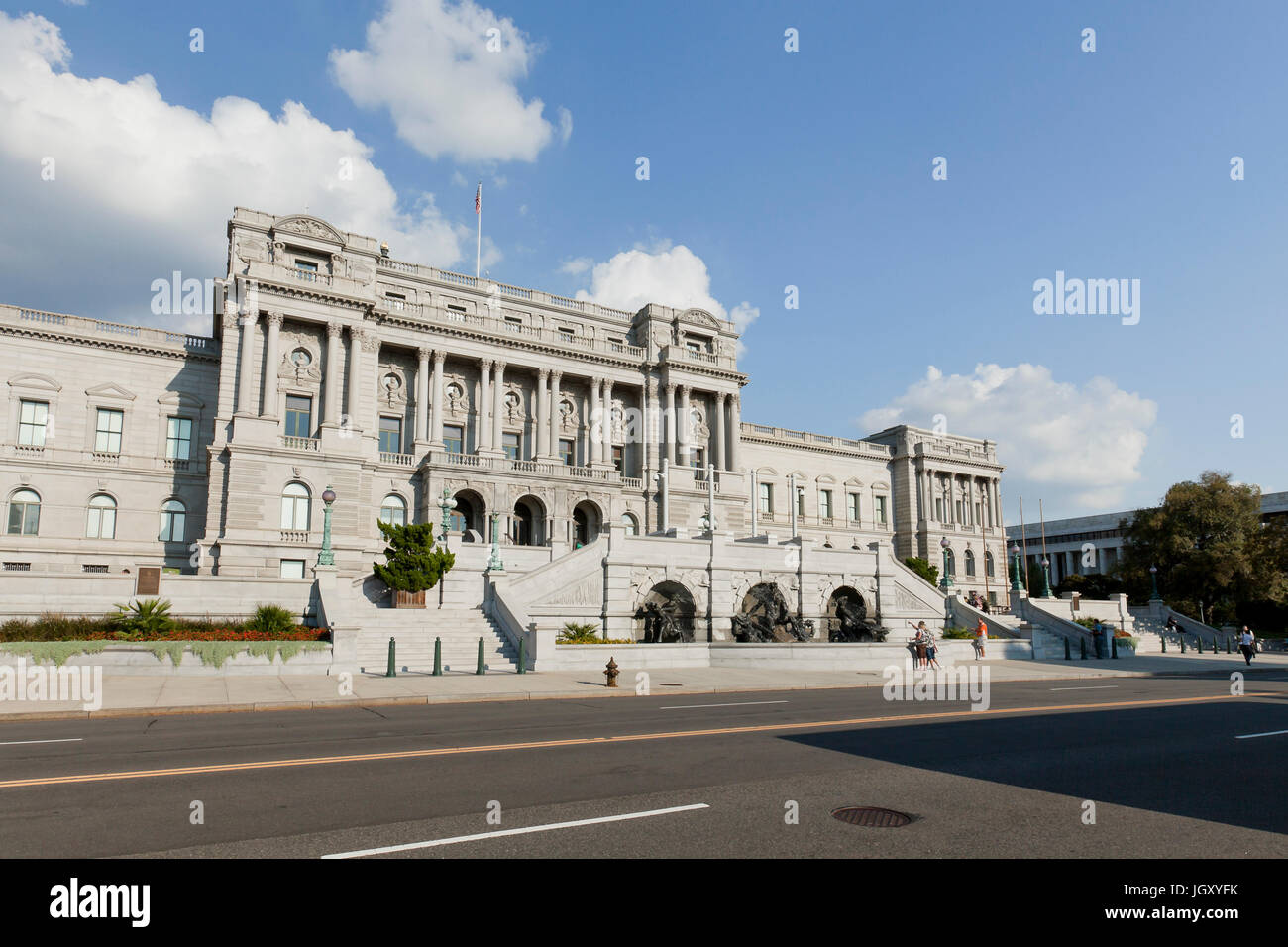 La biblioteca del palazzo dei congressi - Washington DC, Stati Uniti d'America Foto Stock