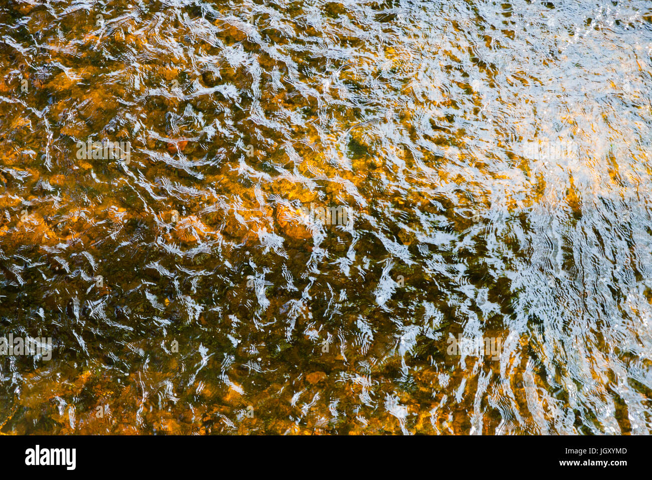 Vortici d'acqua Foto Stock