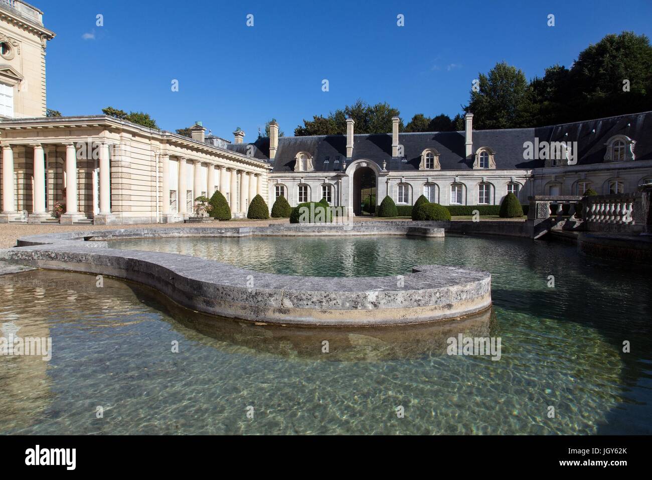 CHATEAU DE RELLA,VERNON,ROYAL VALLE DELL'EURE,Francia Foto Stock