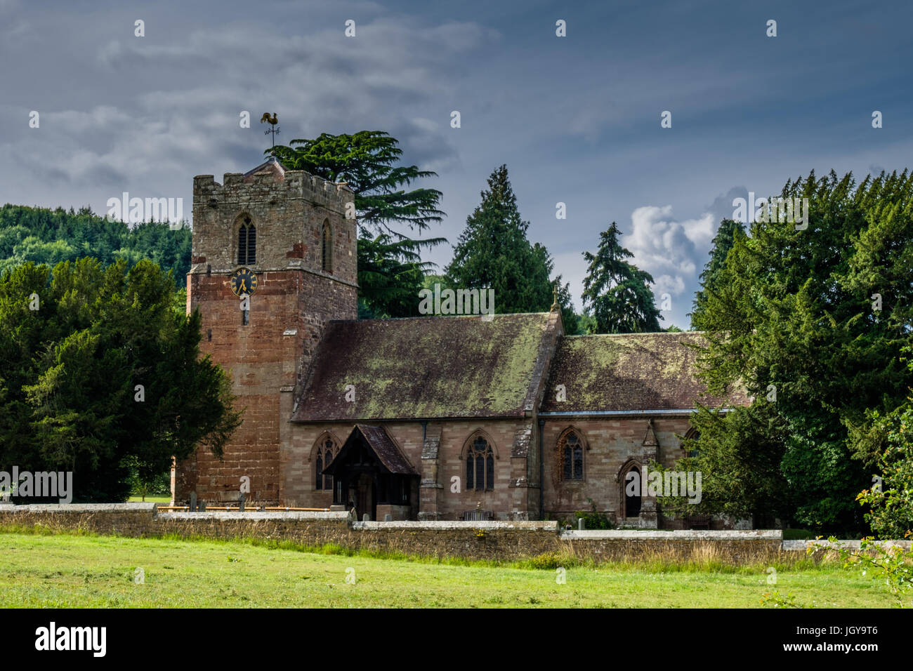 San Giovanni Battista, Eastnor, Ledbury, Herefordshire, England, Regno Unito Foto Stock