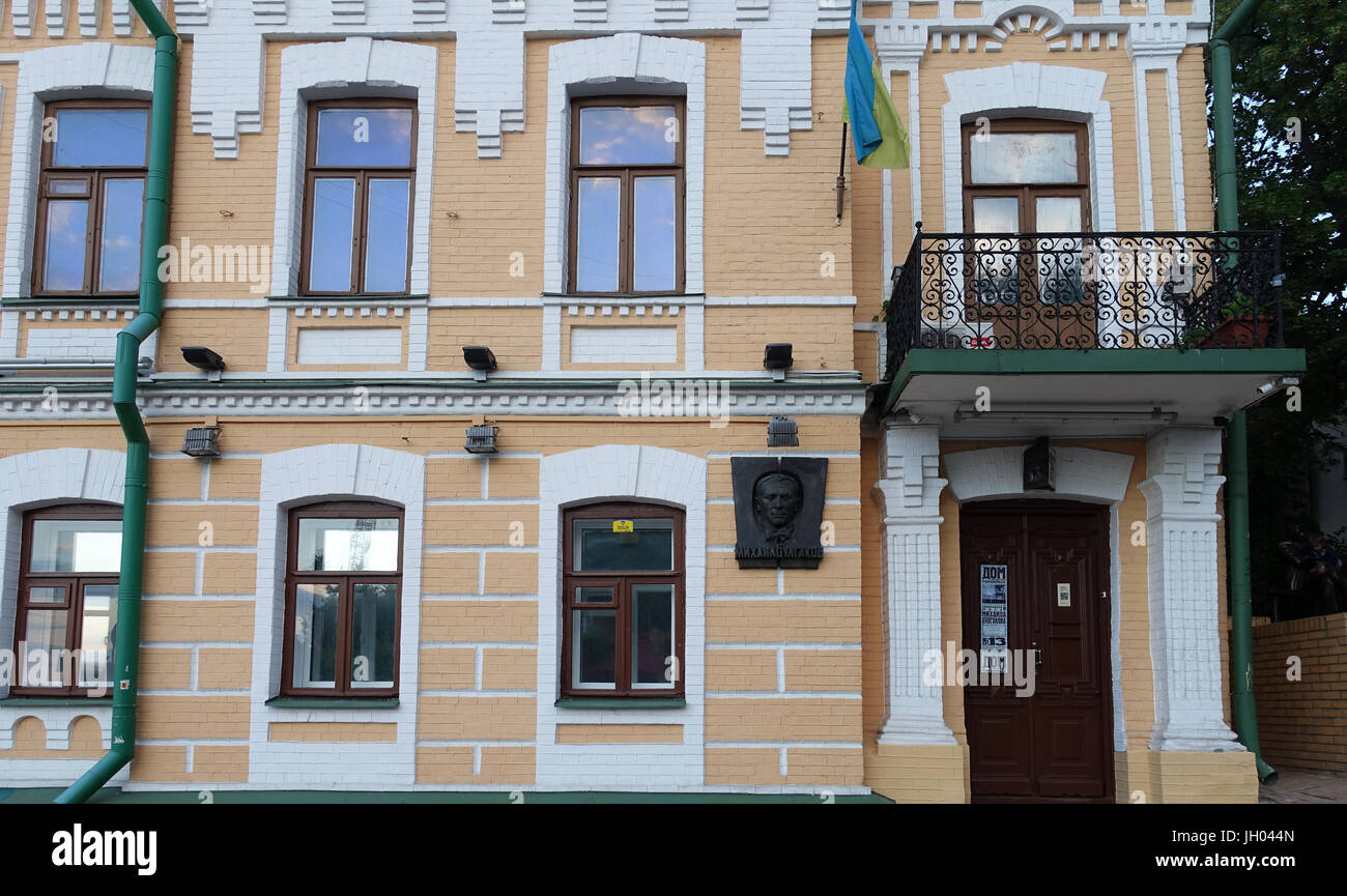 Bulgakov in casa KIEV, UCRAINA Foto Stock
