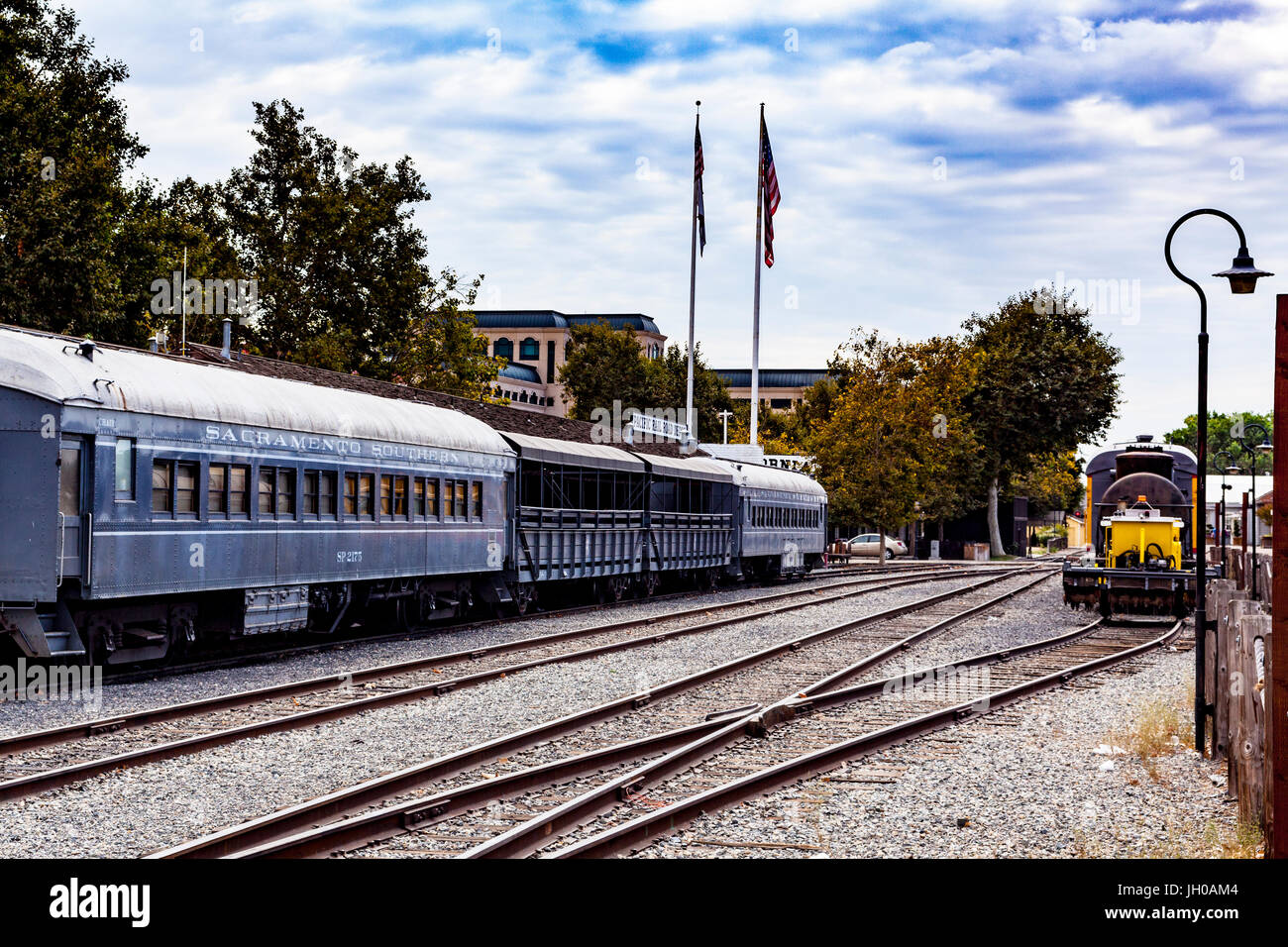 In Old Town Sacramento California USA Foto Stock