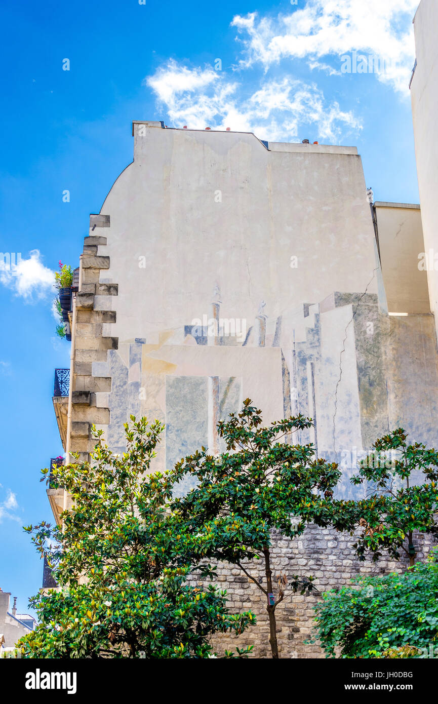 Paris Street Art Foto Stock