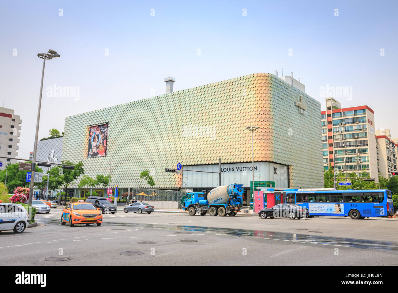 Jun 19, 2017 Galleria Department Store noto come il più popolare di lusso brand Fashion Mall a Seoul, Corea del Sud - famoso punto di riferimento Foto Stock