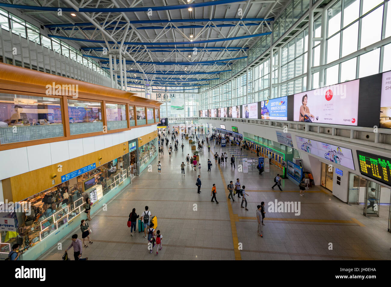 Jun 20, 2017 stazione ferroviaria di Seoul, Seoul, Corea del Sud Foto Stock