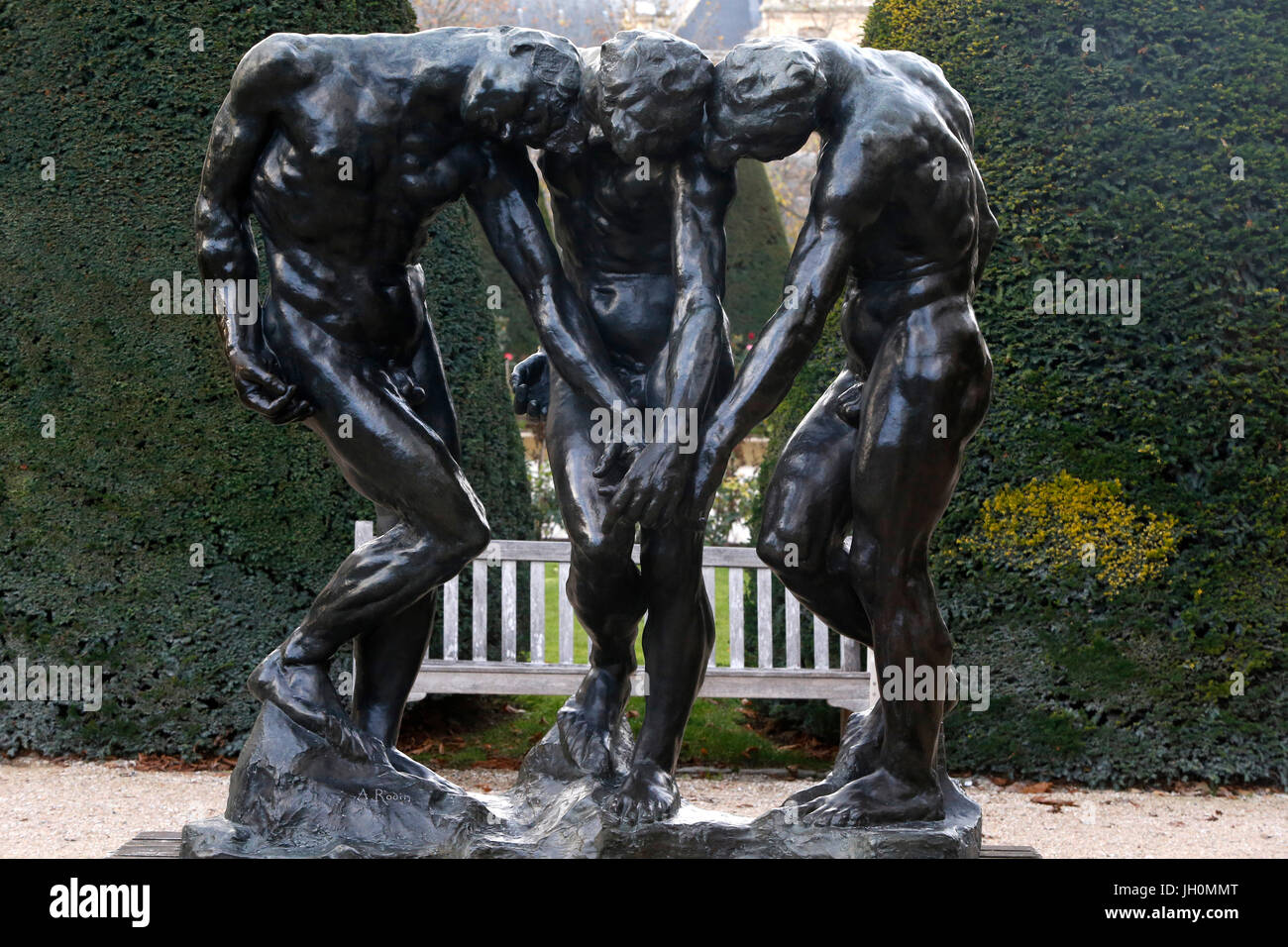 Museo Rodin Parigi. Le tre tonalità. 1902-1904. La Francia. Foto Stock