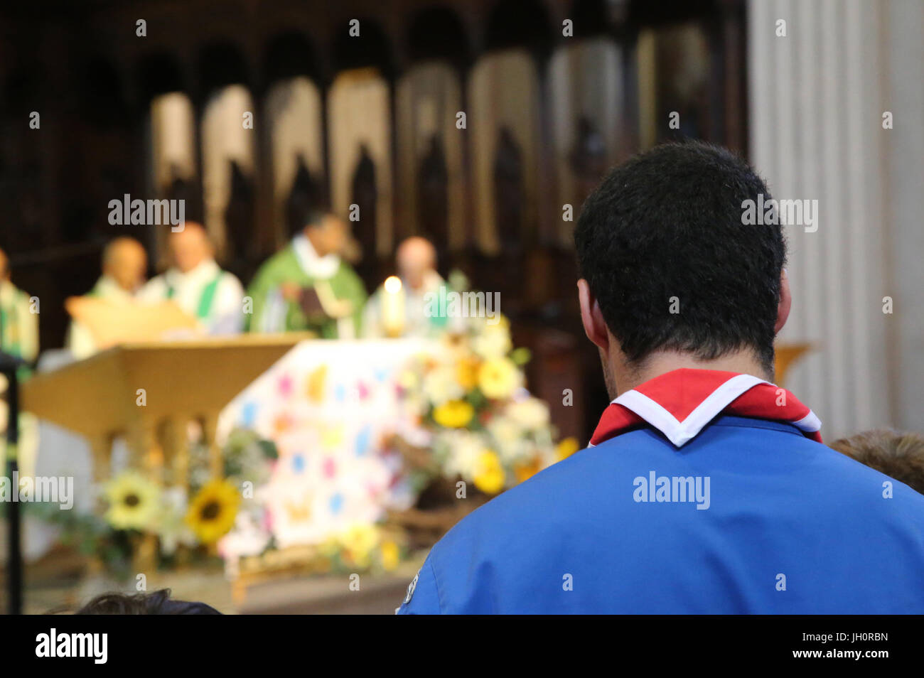 Boy Scout uniforme. La Francia. Foto Stock