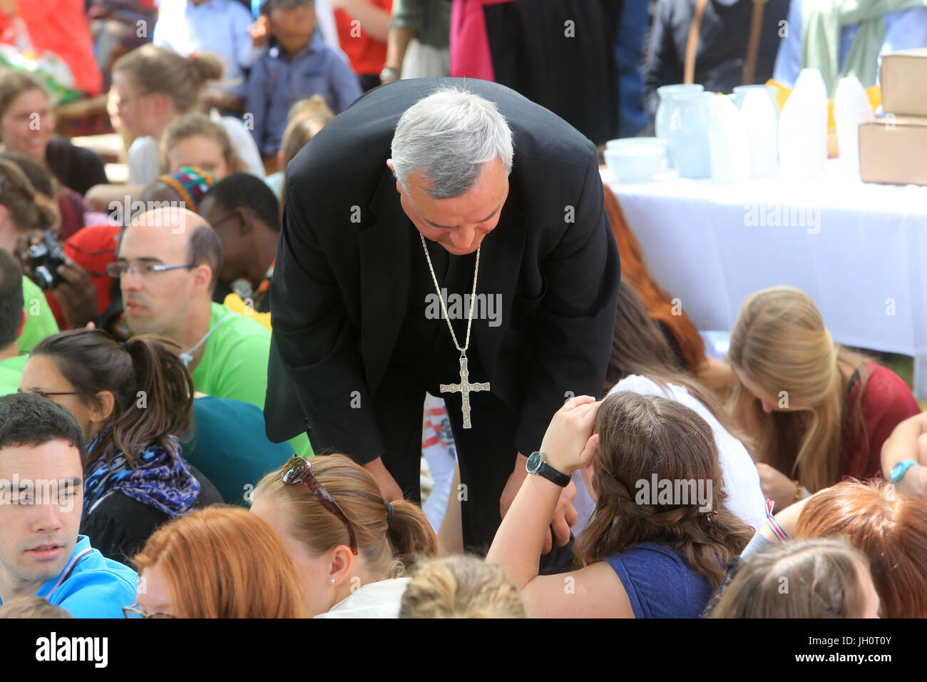 Taize comunità ecumenica. La raccolta di una nuova solidarietà. Foto Stock