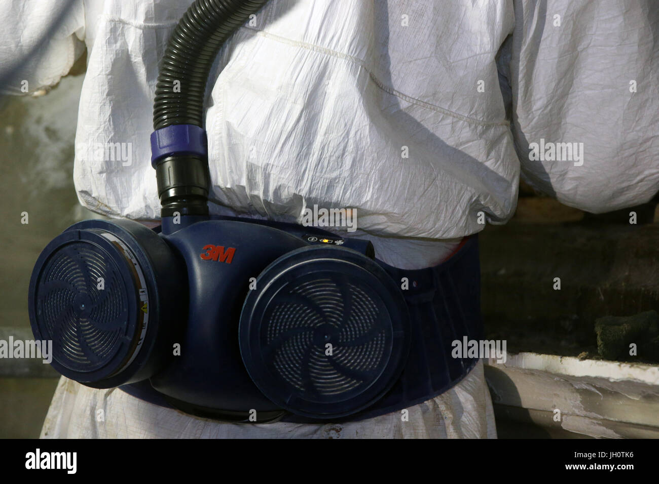 Restauro di Saint Gervais chiesa barocca. La Francia. Foto Stock