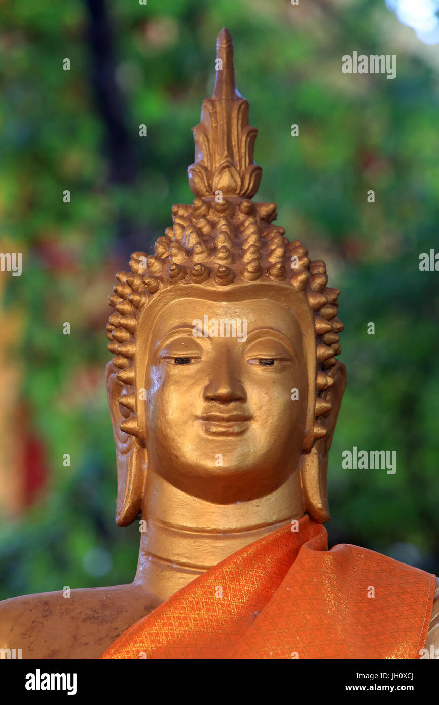 Il Buddha giovedì. Vientiane. Laos. Foto Stock