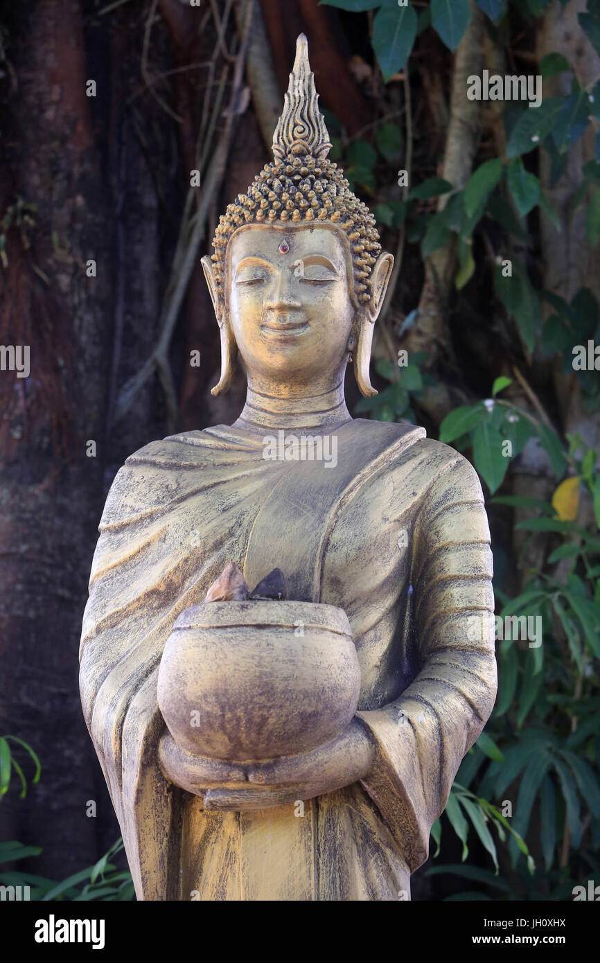 Il Buddha mercoledì. Wat Naxai. Vientiane. Laos. Foto Stock