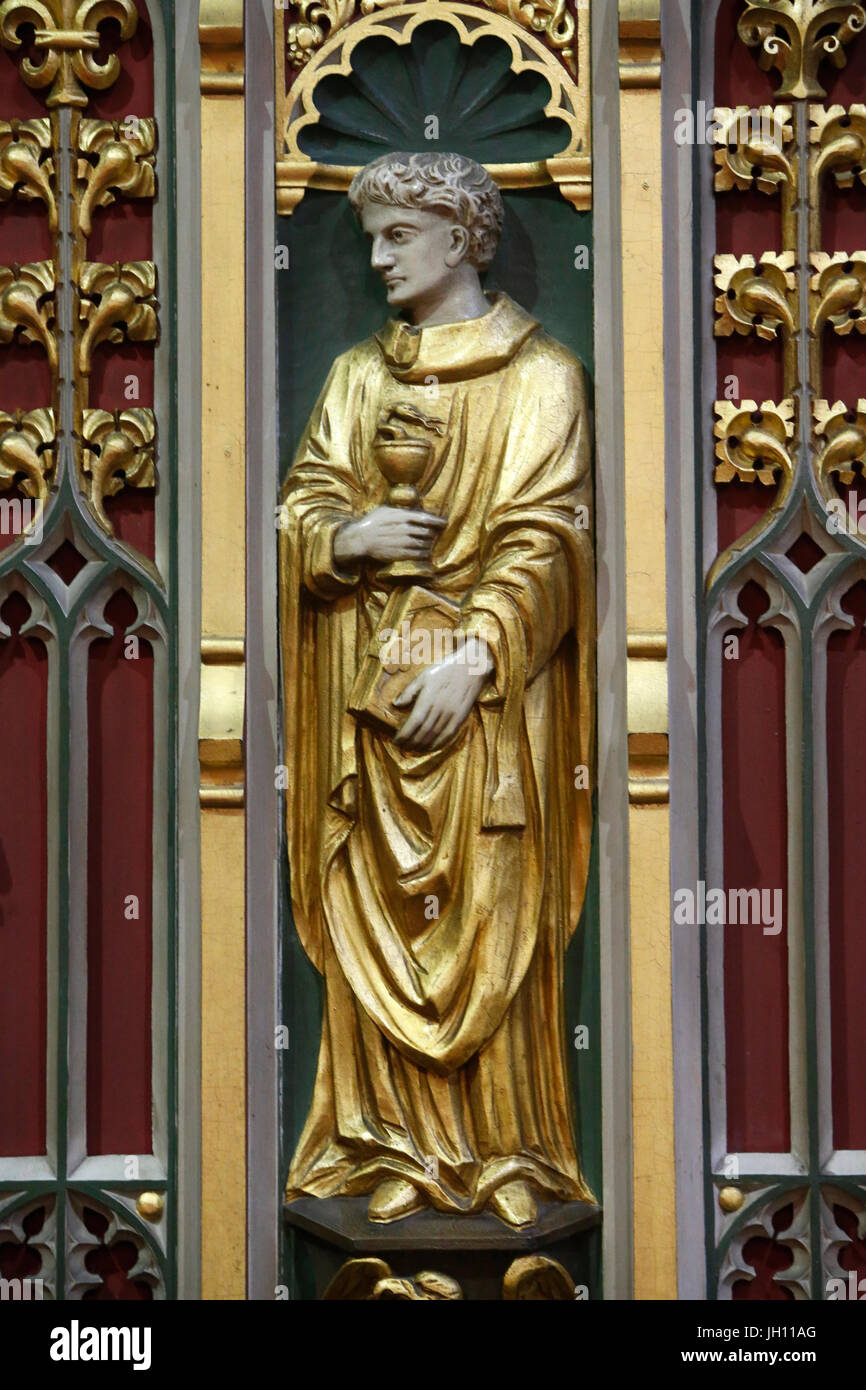 Saint Martin's Cathedral, Leicester, Regno Unito Regno Unito. Foto Stock