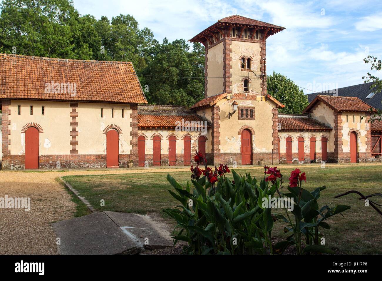 Il Royal Valle dell'EURE,Francia Foto Stock