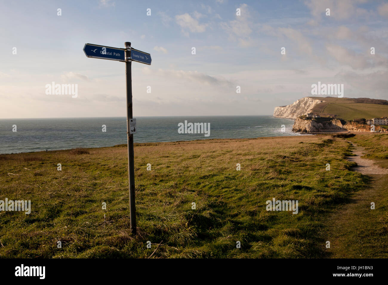 Compton Bay, Isola di Wight Foto Stock