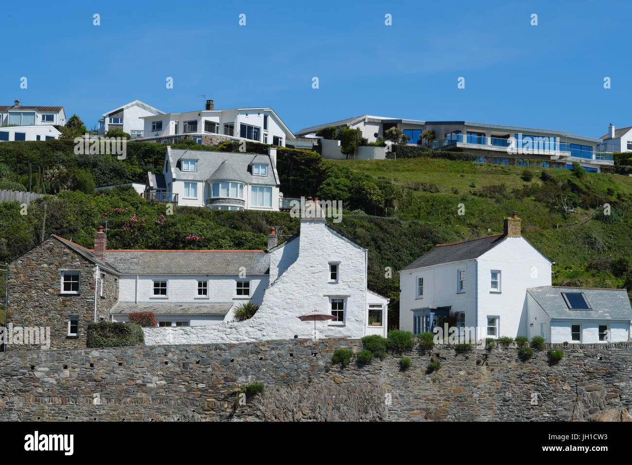 Gorran Haven Village Foto Stock
