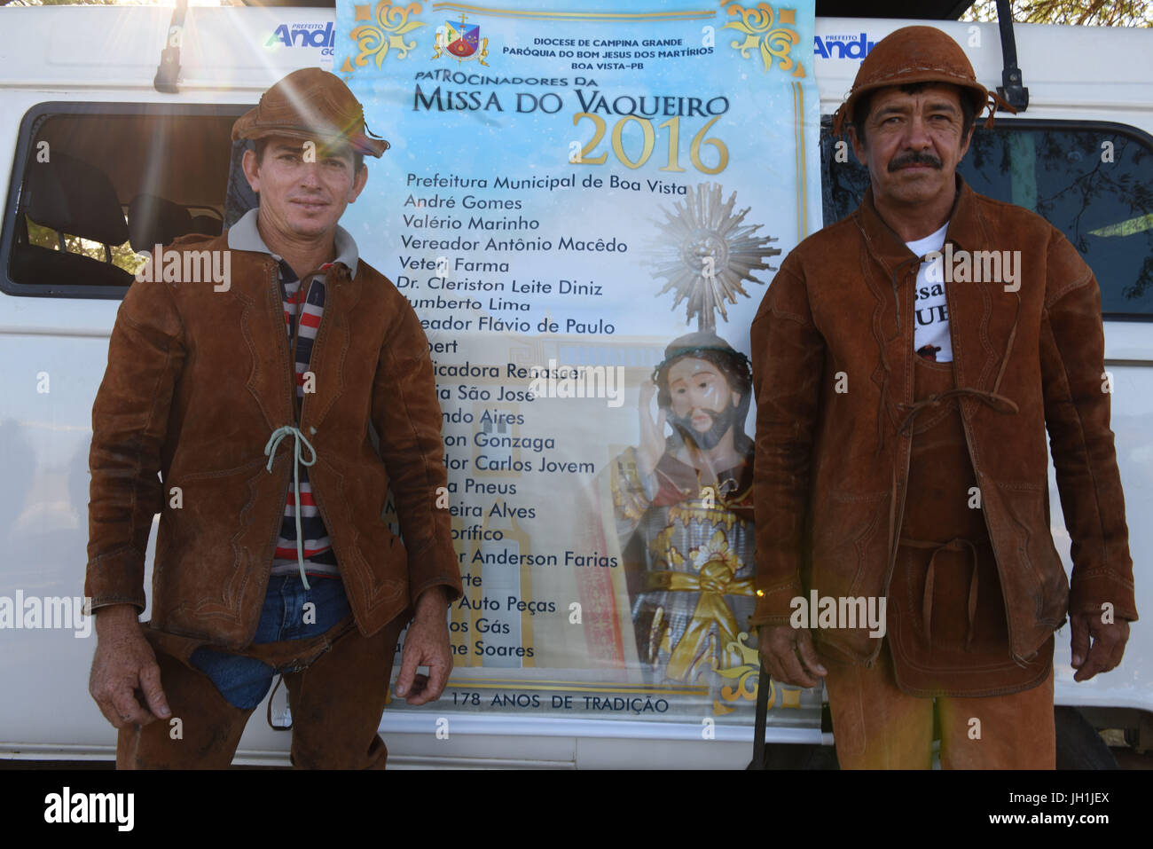 Poster, Massa Cowboy, 2016 Caatinga, Boa Vista, Paraíba, Brasile Foto Stock