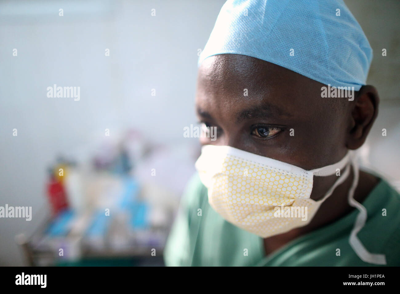 L'Africa. Sotouboua ospedale. Teatro operativo. Il personale medico. Il Togo. Foto Stock