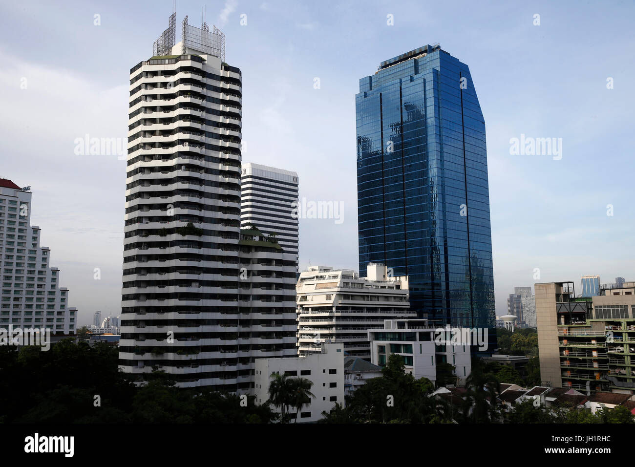 Palazzi di Bangkok. Thailandia. Foto Stock
