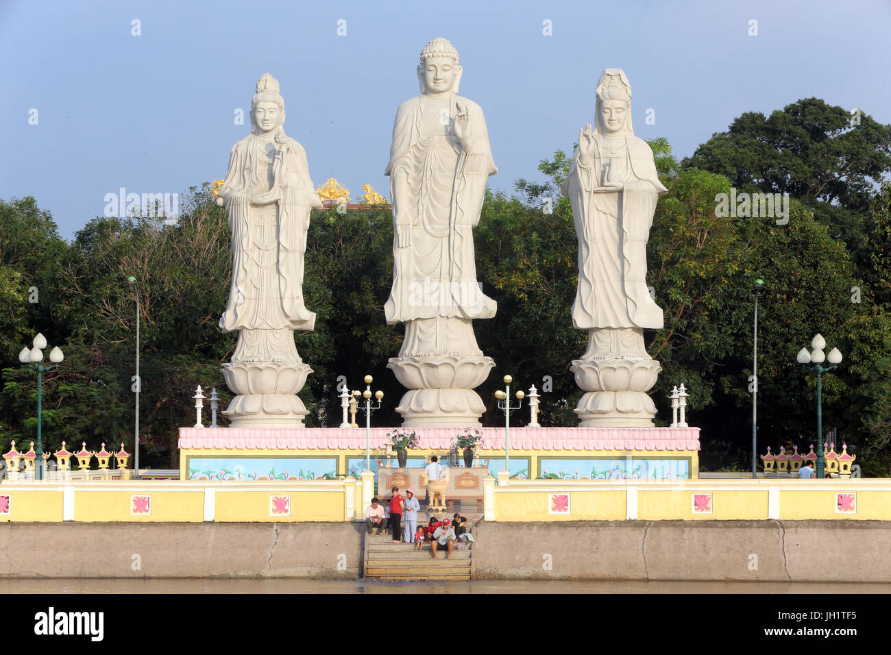 Iam Tong Lam Tu tempio buddista. Ba Ria. Il Vietnam. Foto Stock