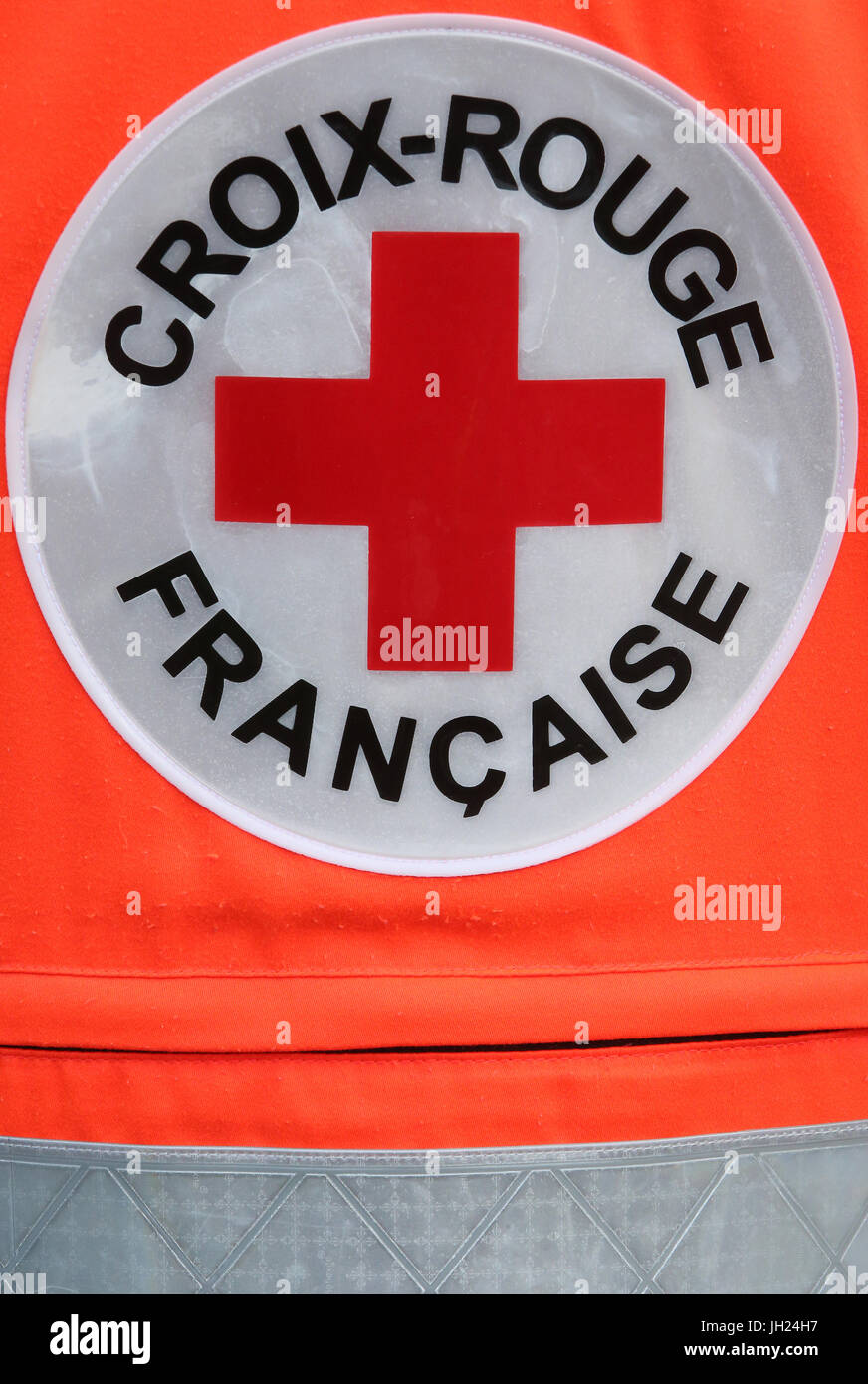 Il francese della Croce Rossa. La Francia. Foto Stock