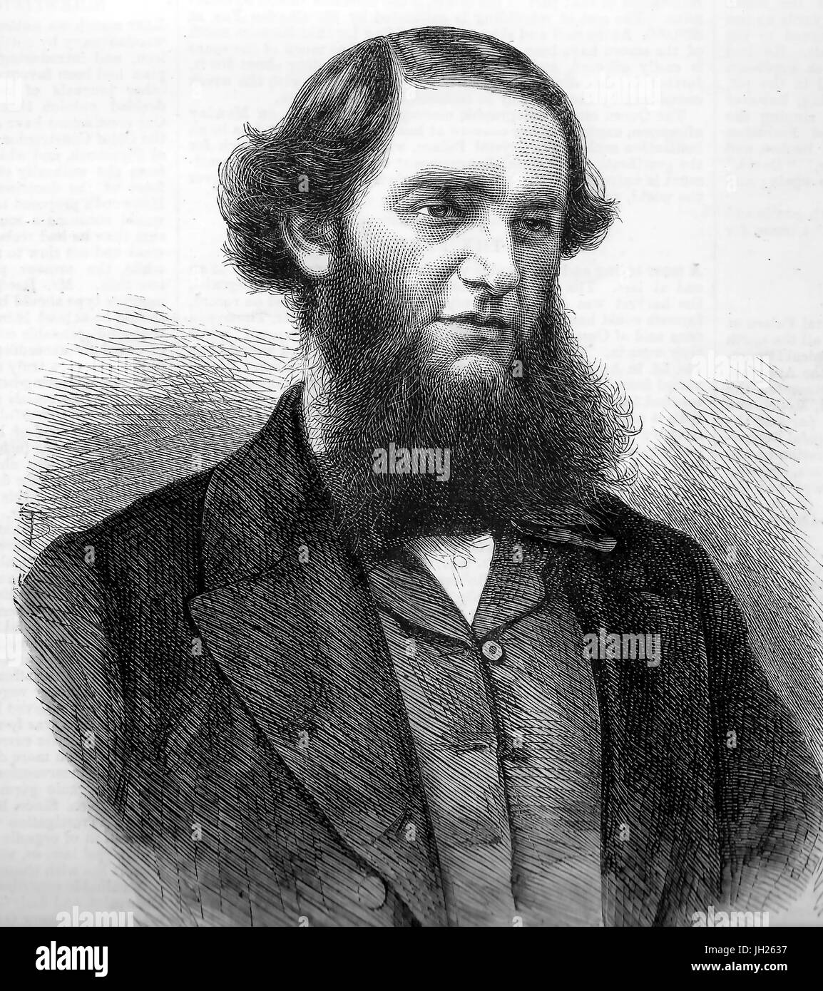 PARKIN JEFFCOCK (1829-1866) inglese ingegnere minerario Foto Stock