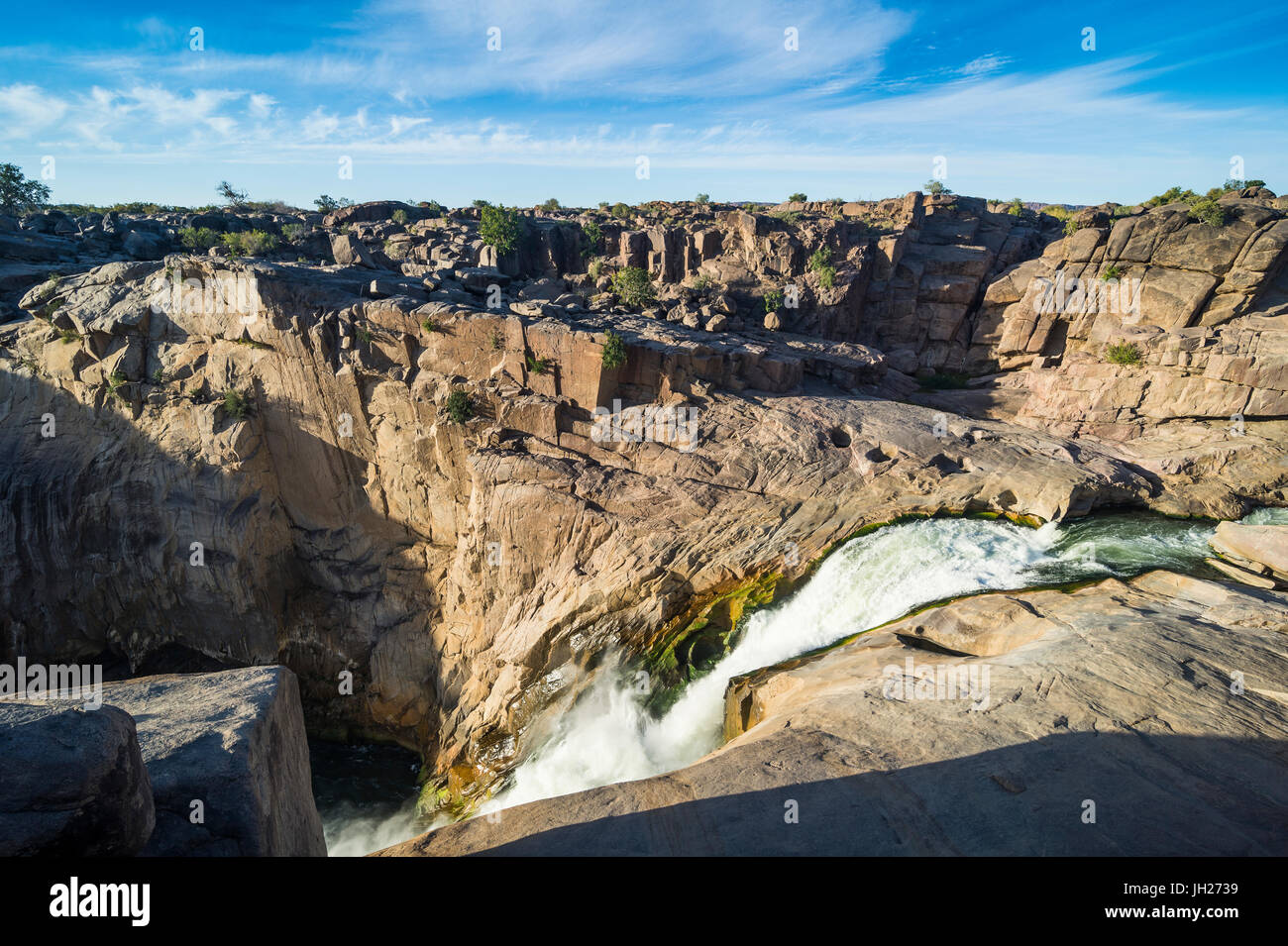 Augrabie cade nel Augrabies Falls National Park, nel nord della provincia del Capo, in Sud Africa e Africa Foto Stock