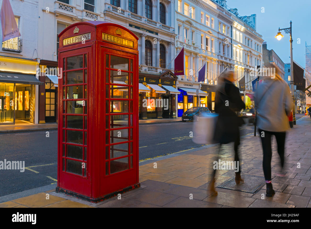 New Bond Street, London, England, Regno Unito, Europa Foto Stock