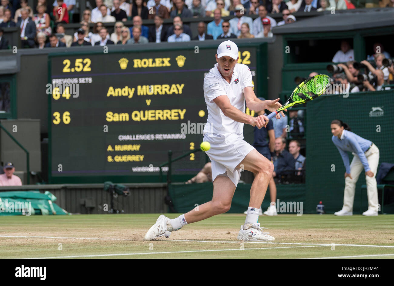 Il torneo di Wimbledon, Londra, Regno Unito. 12 Luglio, 2017. Il torneo di  Wimbledon Tennis Championships 2017 tenutosi presso il All England Lawn  Tennis e Croquet Club di Londra, Inghilterra, Regno Unito.